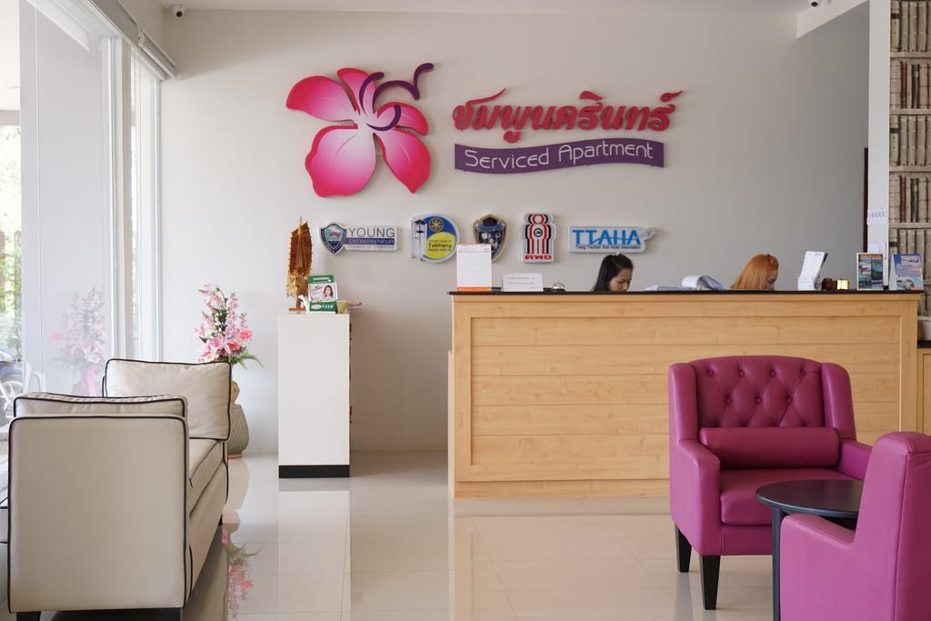 Chompu Nakarin Apartment Trang Bagian luar foto